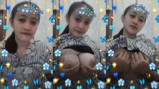 Bokep Indo Mbak Putri Pap Susu Gede ke Pacar